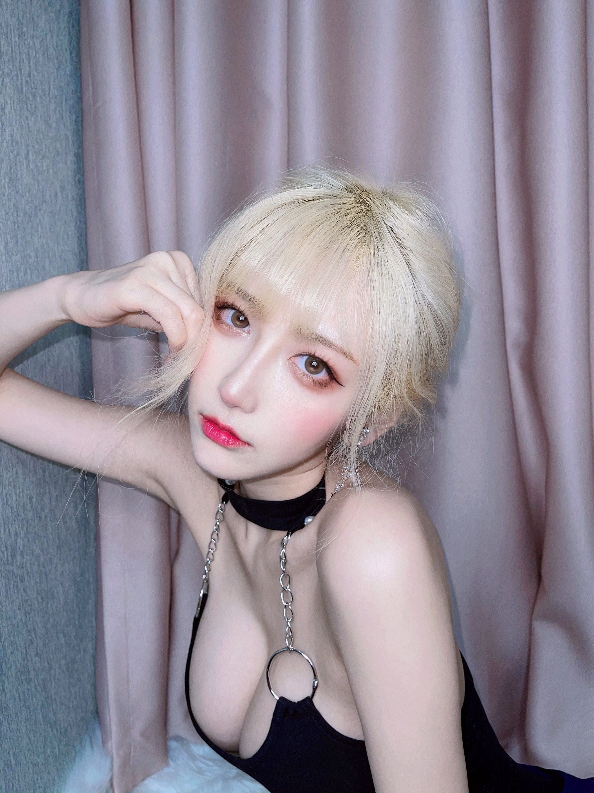 图片[1]-啾小妍Deer – NO.003 金发芭比[40P]-XikXak